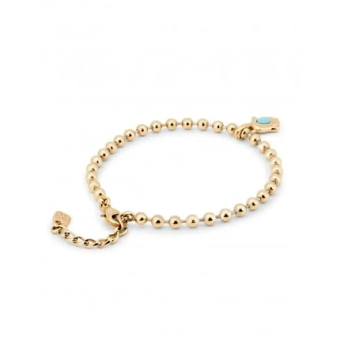 18k Gold Plated Hazte Gold Anklet TOB0030ORO0000U Unode50 Jewelry And Accessories