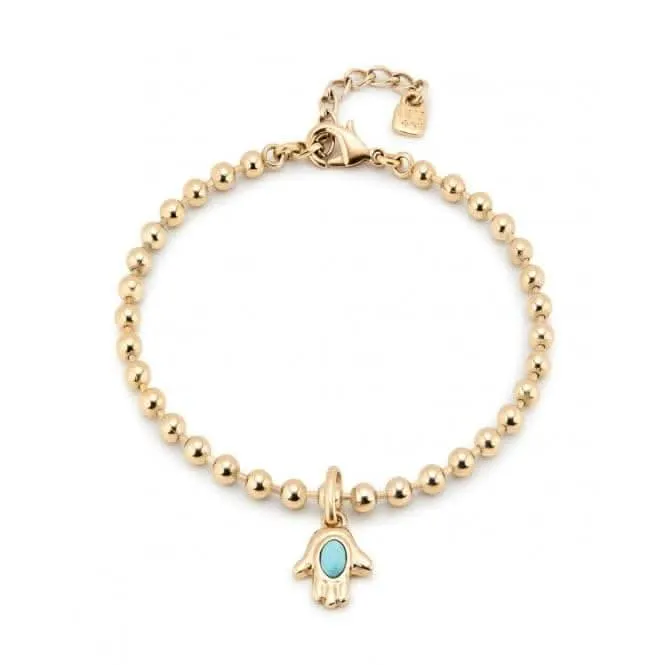 18k Gold Plated Hazte Gold Anklet TOB0030ORO0000U Unode50 Jewelry And Accessories