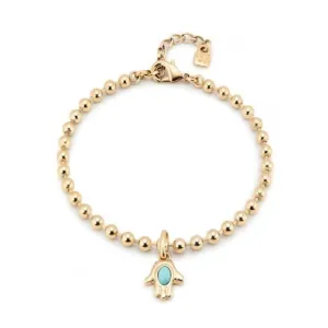 18k Gold Plated Hazte Gold Anklet TOB0030ORO0000U Unode50 Jewelry And Accessories