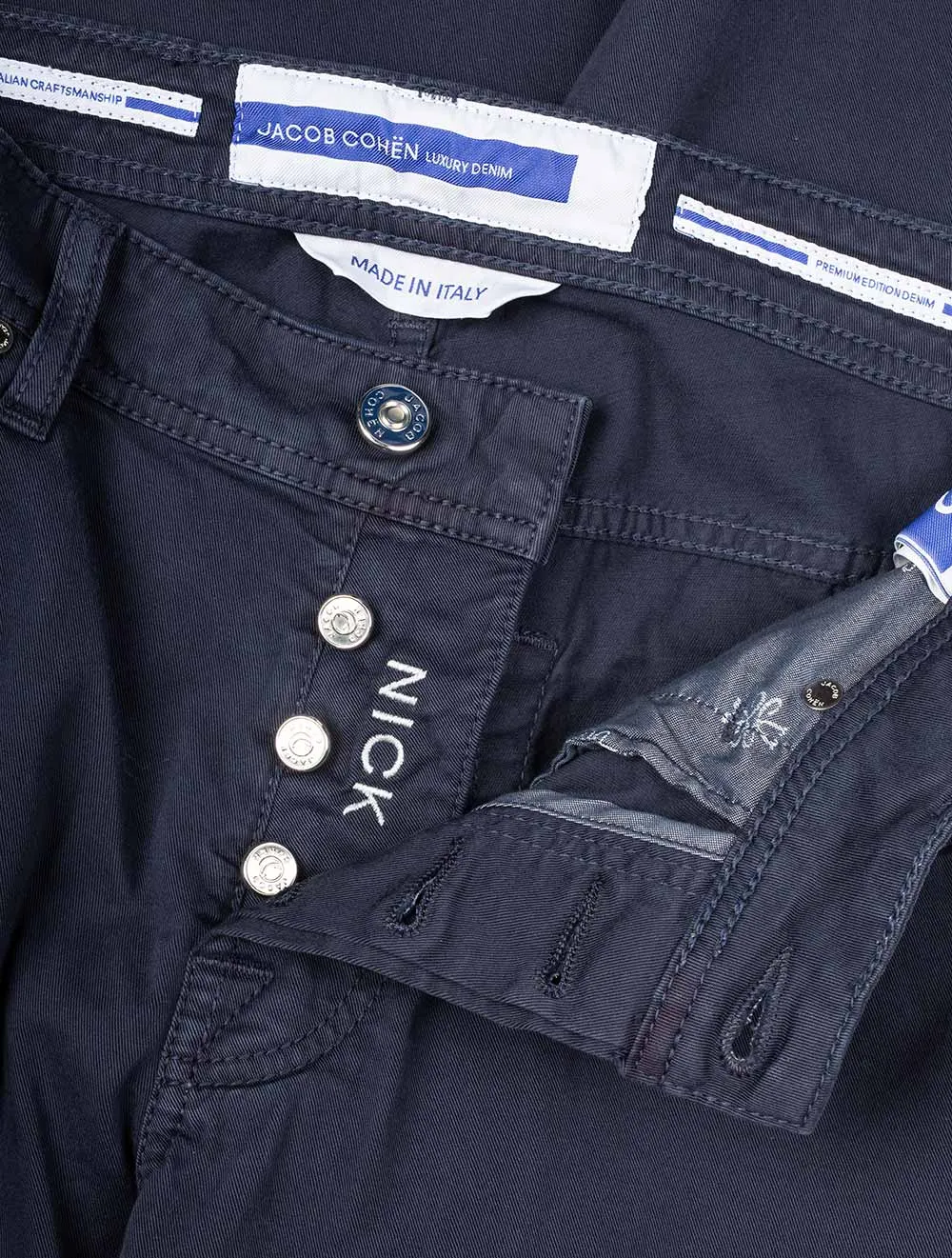 5 Pocket Nick Slim Jean Navy