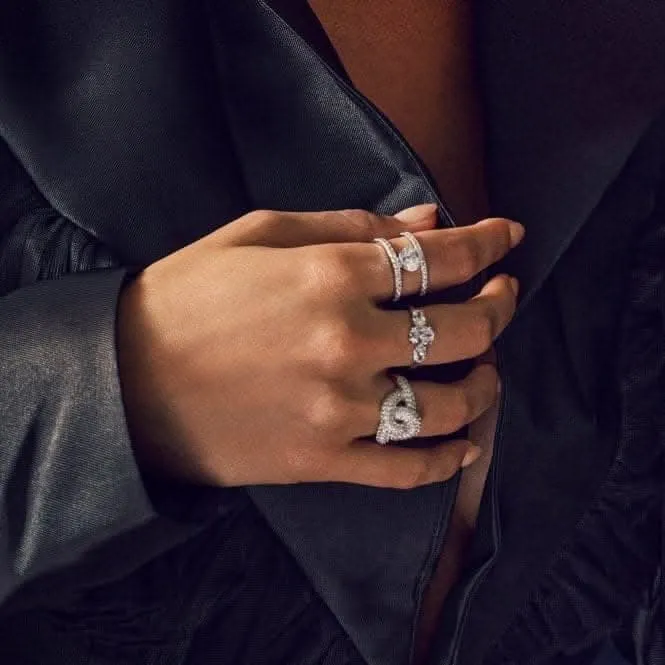 925 Sterling Silver Imperia Ring SJ-R10752-CZ-54 Sif Jakobs Jewellery