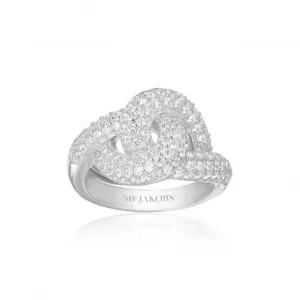 925 Sterling Silver Imperia Ring SJ-R10752-CZ-54 Sif Jakobs Jewellery