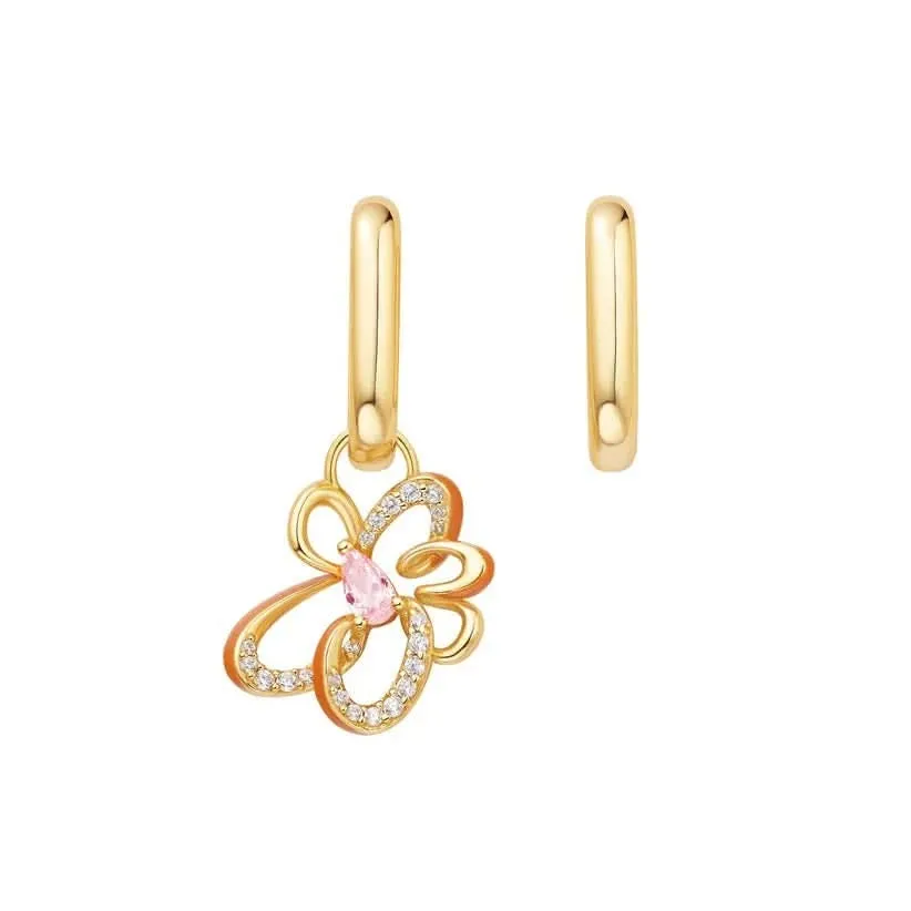 Ania Haie Gold Oval Hoop Earrings E048-04G Ania Haie Jewellery