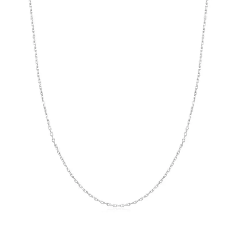 Ania Haie Silver Mini Link Charm Chain Necklace N048-01H Ania Haie Jewellery
