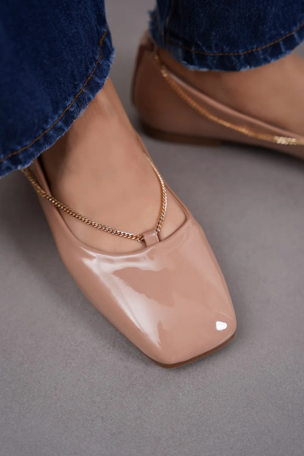 ANKLET BALLERINA FLATS