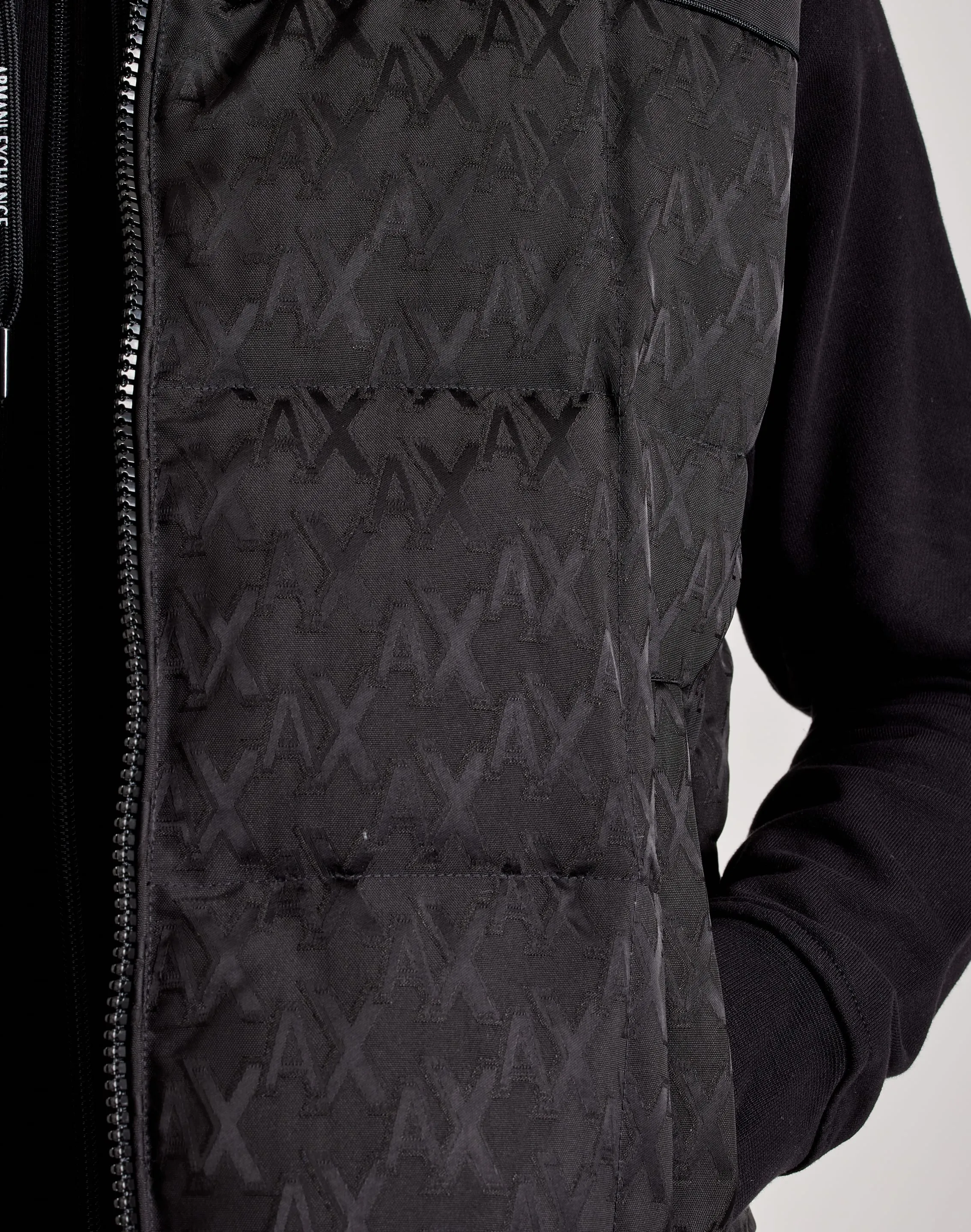 Armani Exchange Allover Print Puffer Vest