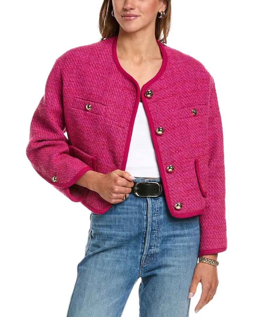 ba&sh Wool-Blend Jacket