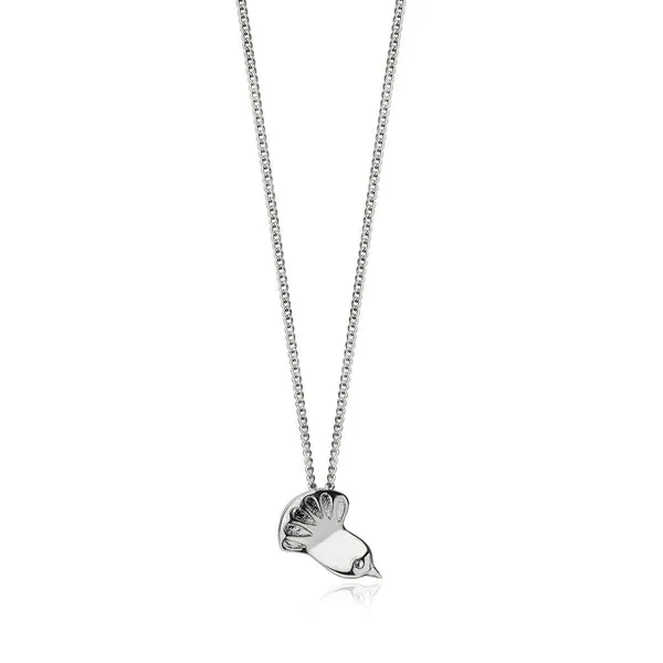 Boh Runga Jewellery Boh Runga - Fantail Silver Pendant