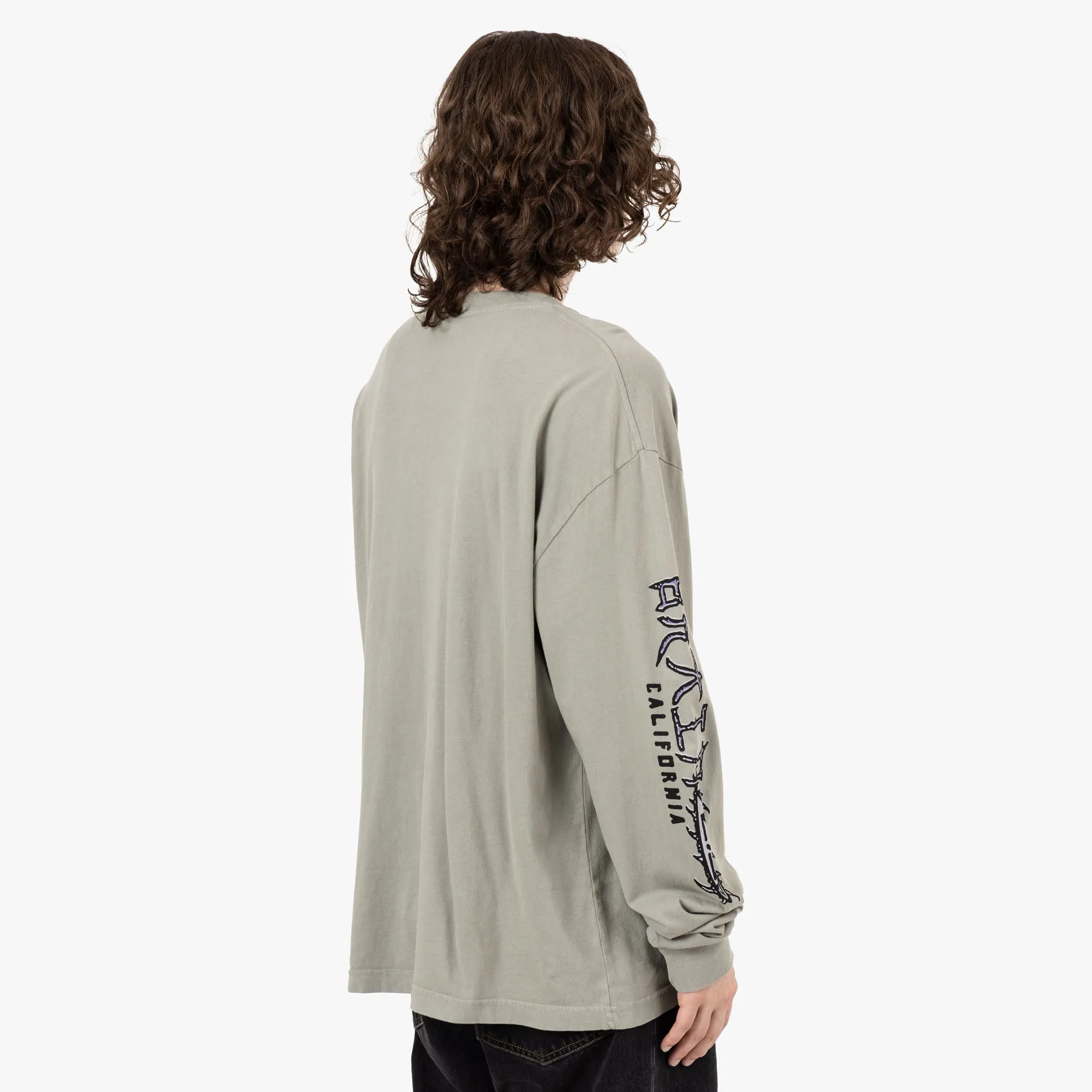 Brain Dead Bio Dog Long Sleeve T-shirt / Seagrass
