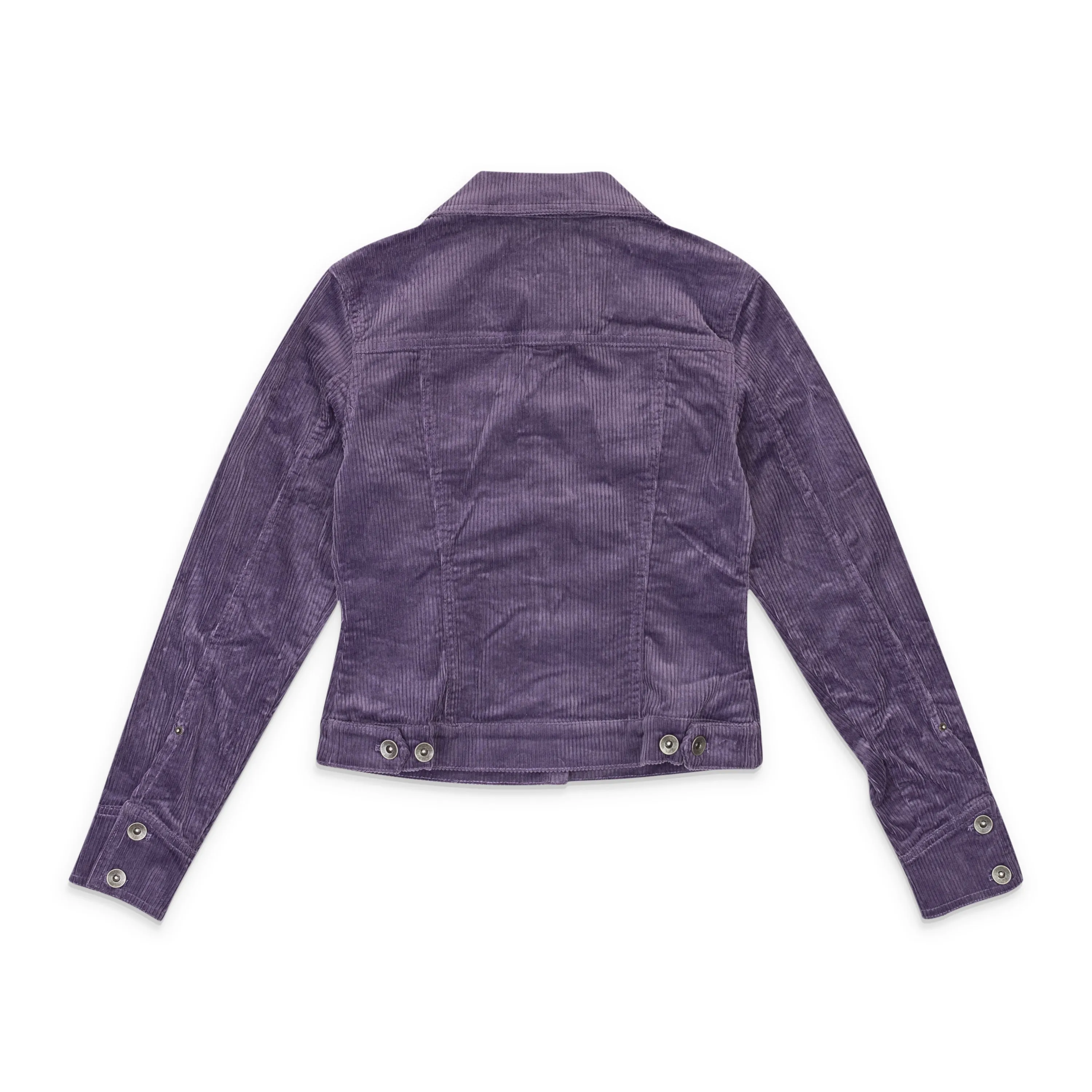 CALLIPYGIAN STRETCH PURPLE CORDUROY JACKET