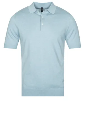 Cashmere Blend Polo Blue