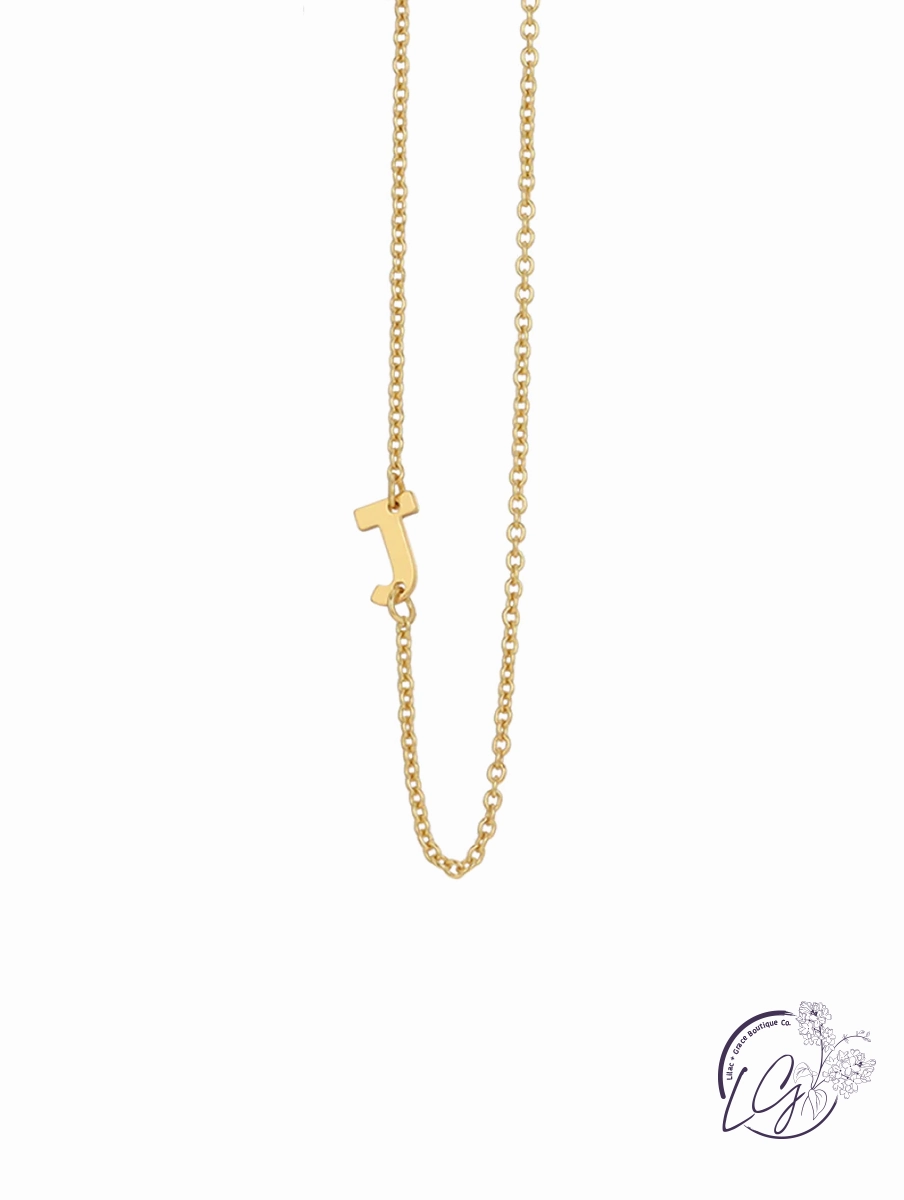 Celebrate You! Initial Necklace & Envelope