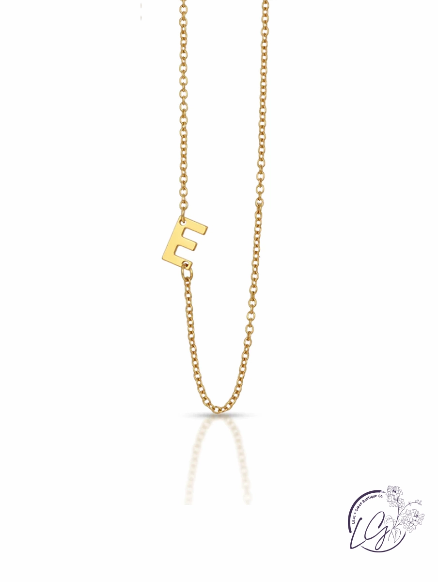 Celebrate You! Initial Necklace & Envelope