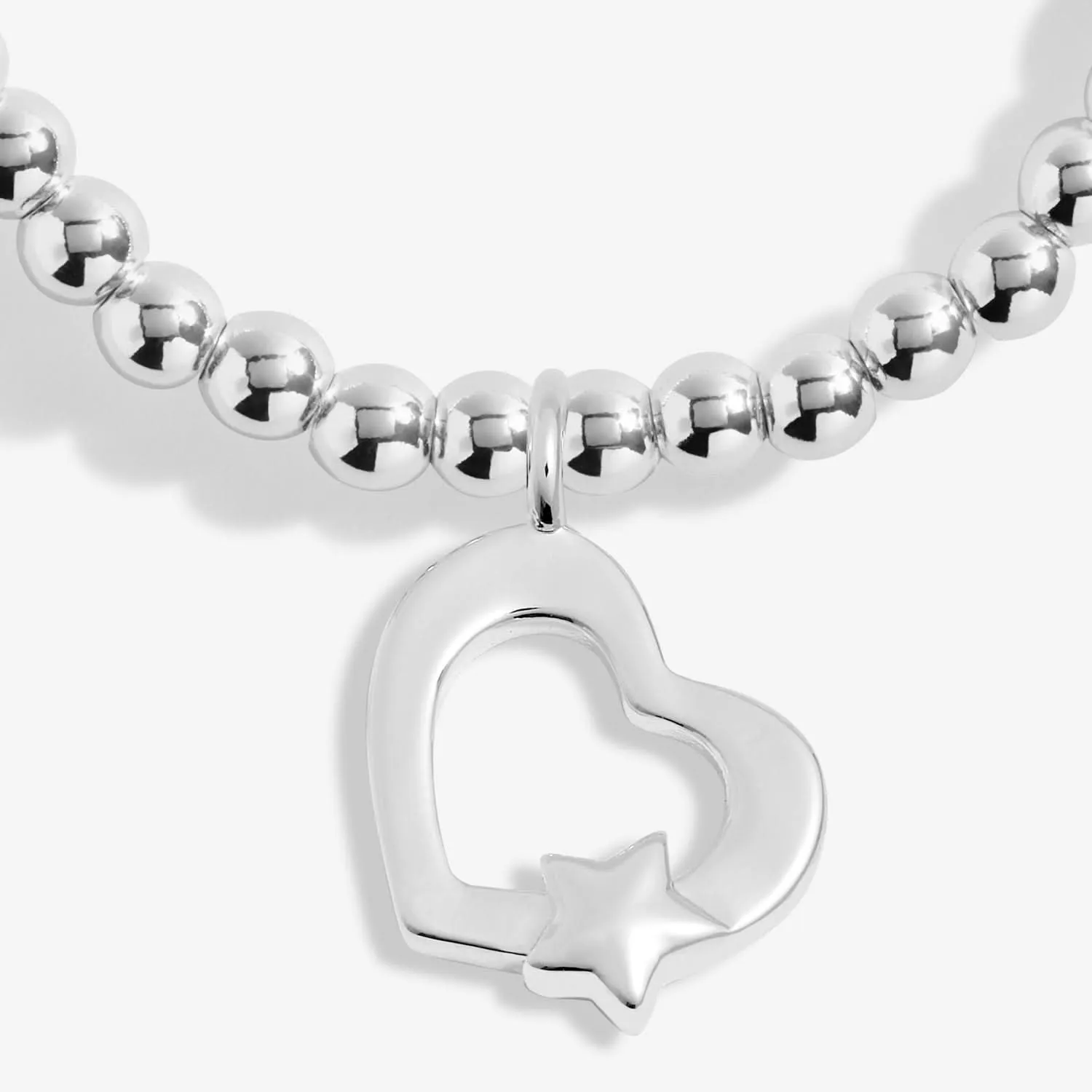 Christmas A Little With Love Silver Plated Bracelet 7554 Joma Jewellery
