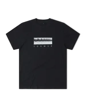 Crux Blur S/S T-Shirt - Washed Black