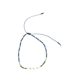 Crystals & Beaded Jewellery Adjustable Beaded Bracelet - Glass Beads & Pearls