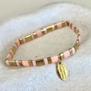 Crystals & Beaded Jewellery Ibiza Bracelet - Peachie Keen