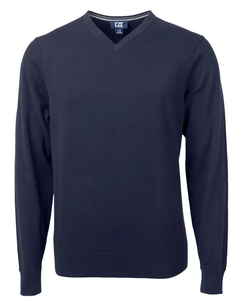 Cutter & Buck Lakemont Tri-Blend Mens V-Neck Pullover Sweater