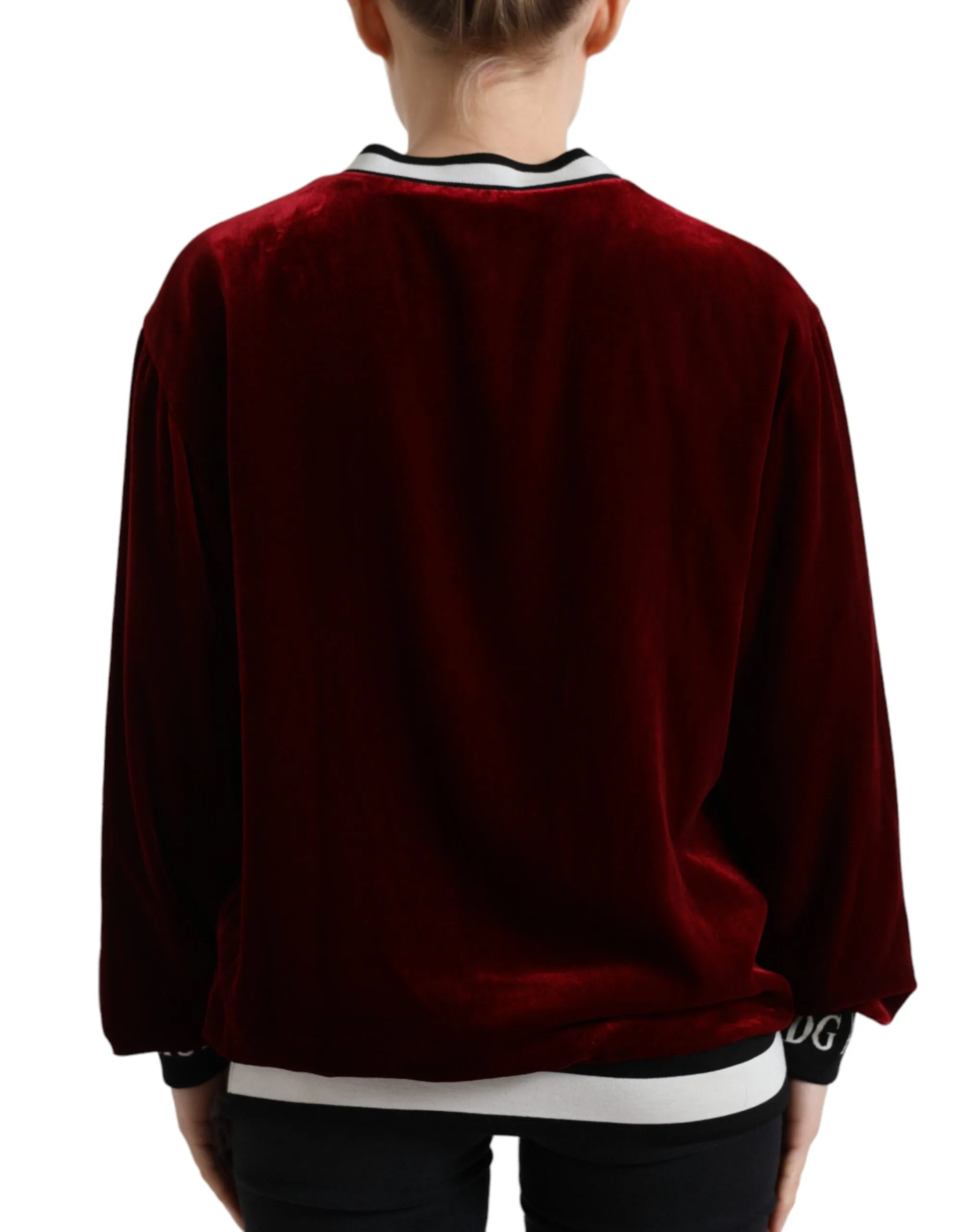 Dolce & Gabbana Elegant Silk-Blend Women's Sweater