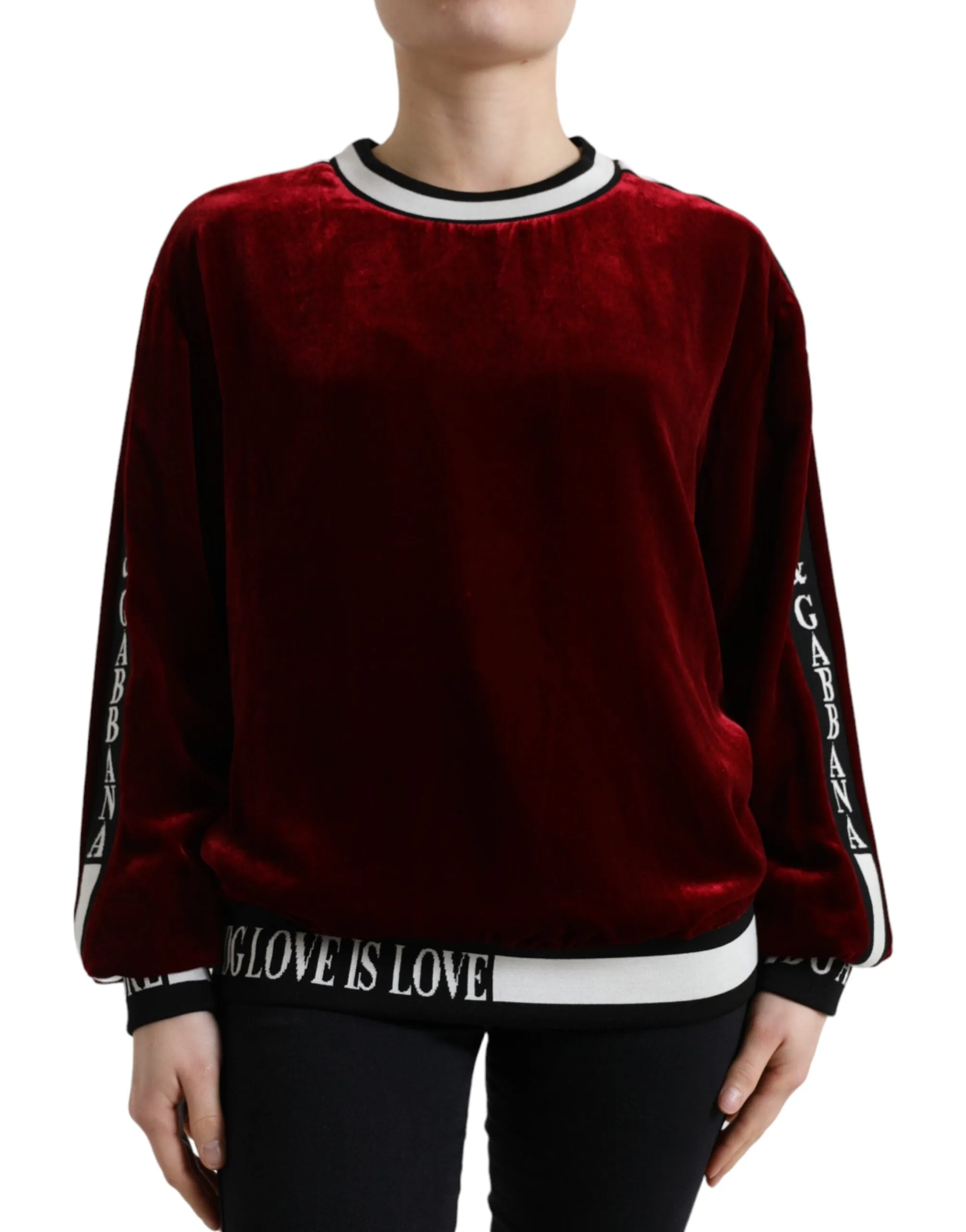 Dolce & Gabbana Elegant Silk-Blend Women's Sweater