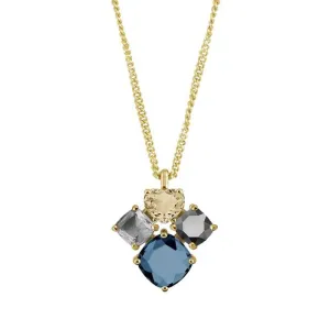 Dyrberg/Kern Jewellery Dyrberg/Kern - Maksika Gold Necklace - Blue