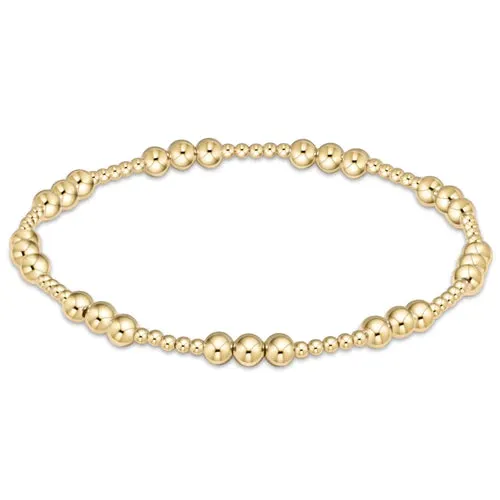 E Newton Jewelry Classic Joy Pattern 4mm Bead Bracelet