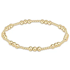 E Newton Jewelry Classic Joy Pattern 4mm Bead Bracelet