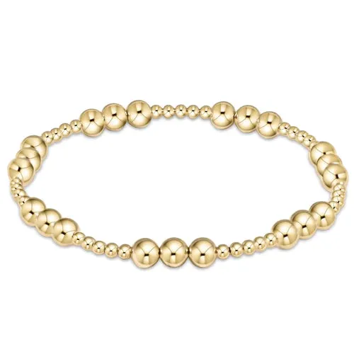 E Newton Jewelry Classic Joy Pattern 5mm Bead Bracelet
