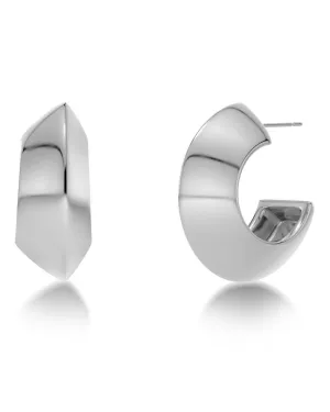 Edblad Jewellery Edblad - Bead Creoles Large Steel Earrings