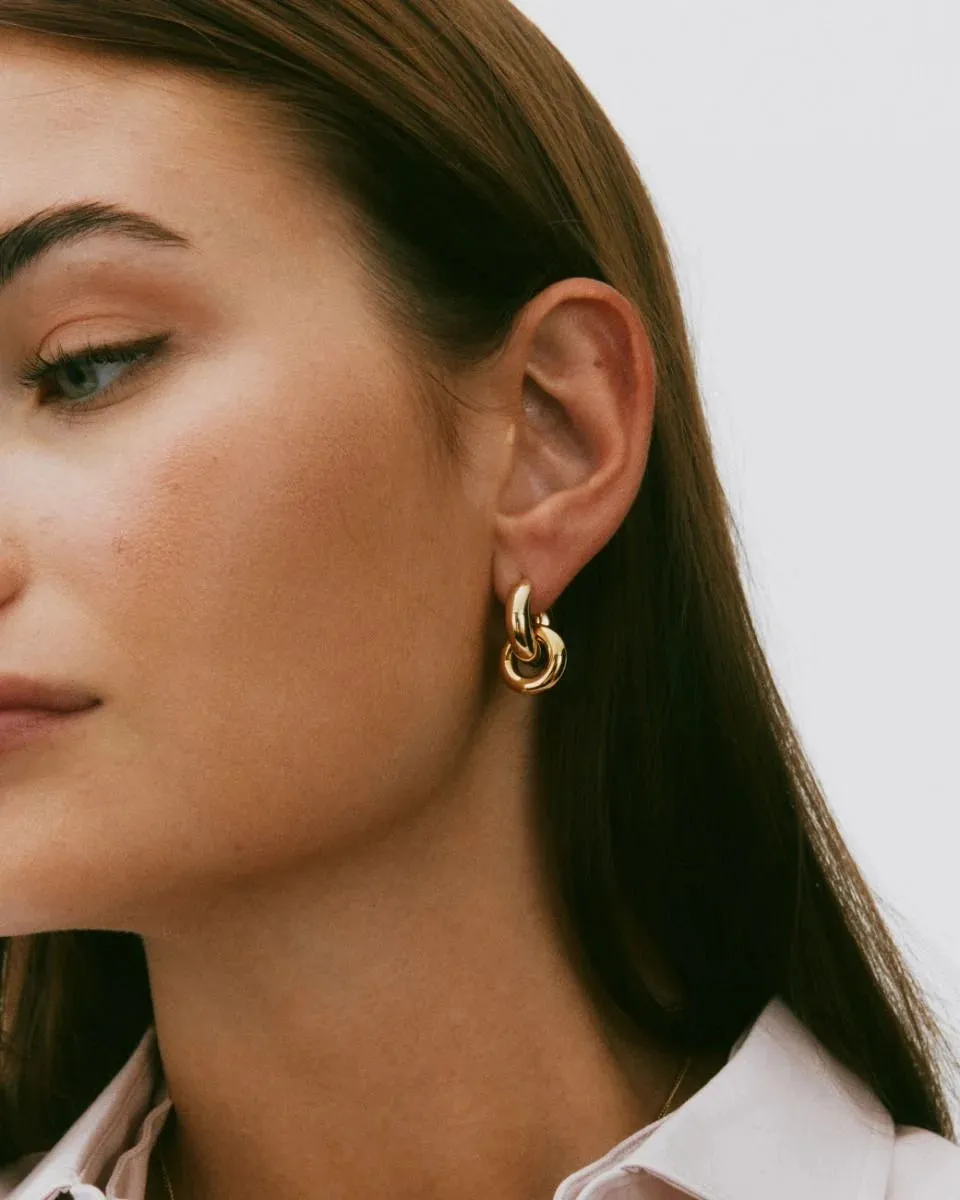 Edblad Jewellery Edblad - Chunky Eternal Earrings Gold