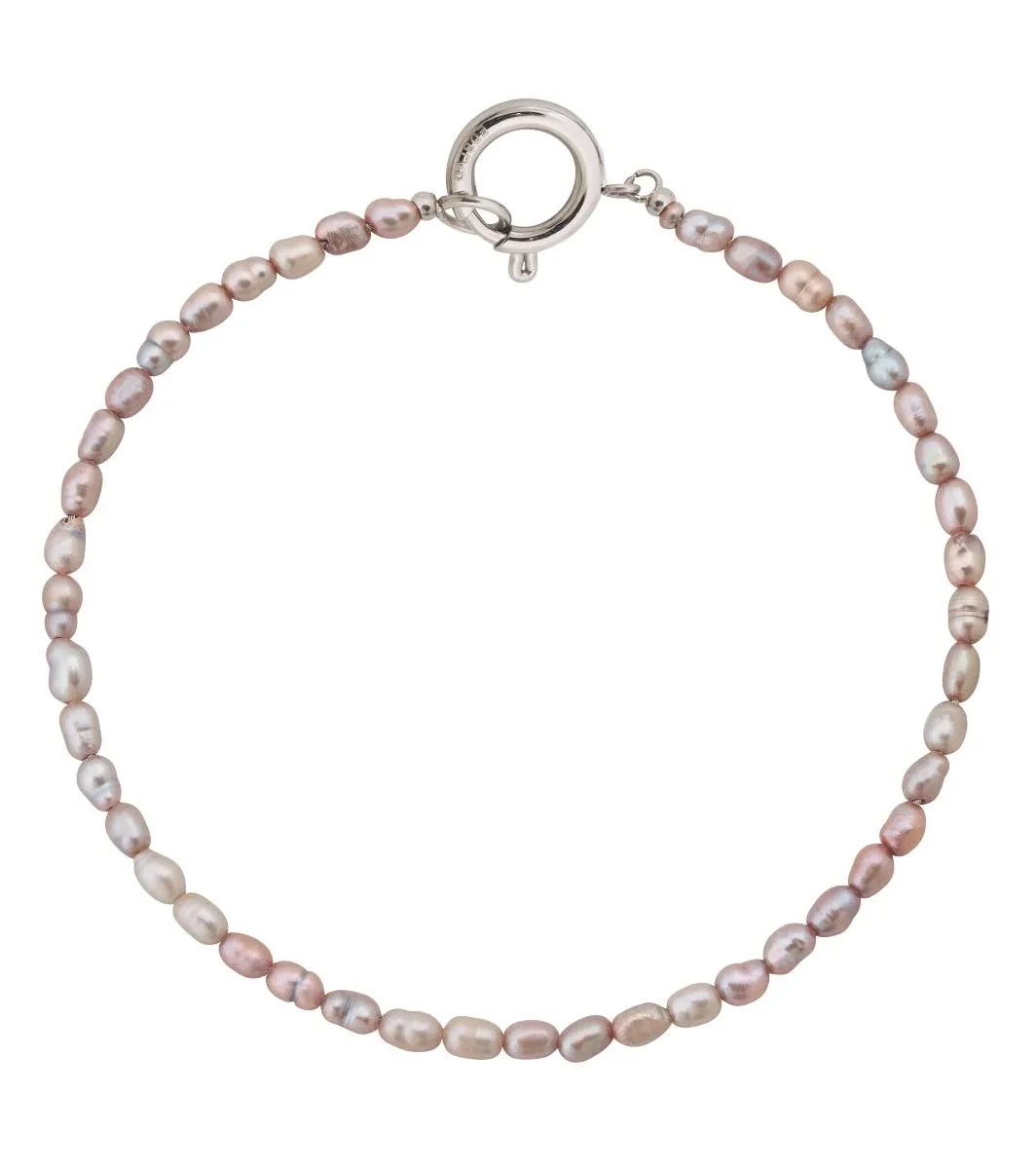 Edblad Jewellery Edblad - Collier Pearl Bracelet Grey & Steel