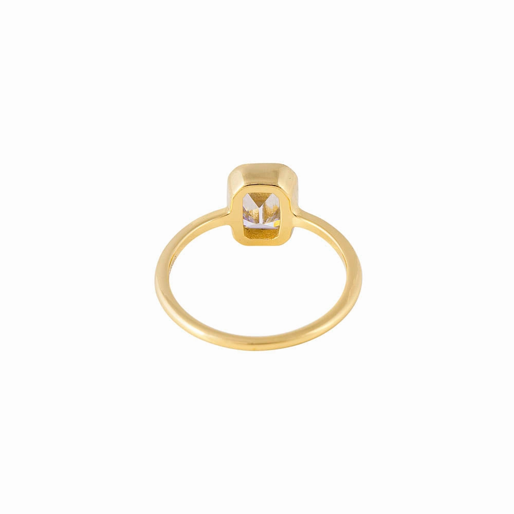 Fairley Crystal Emerald Cut Ring