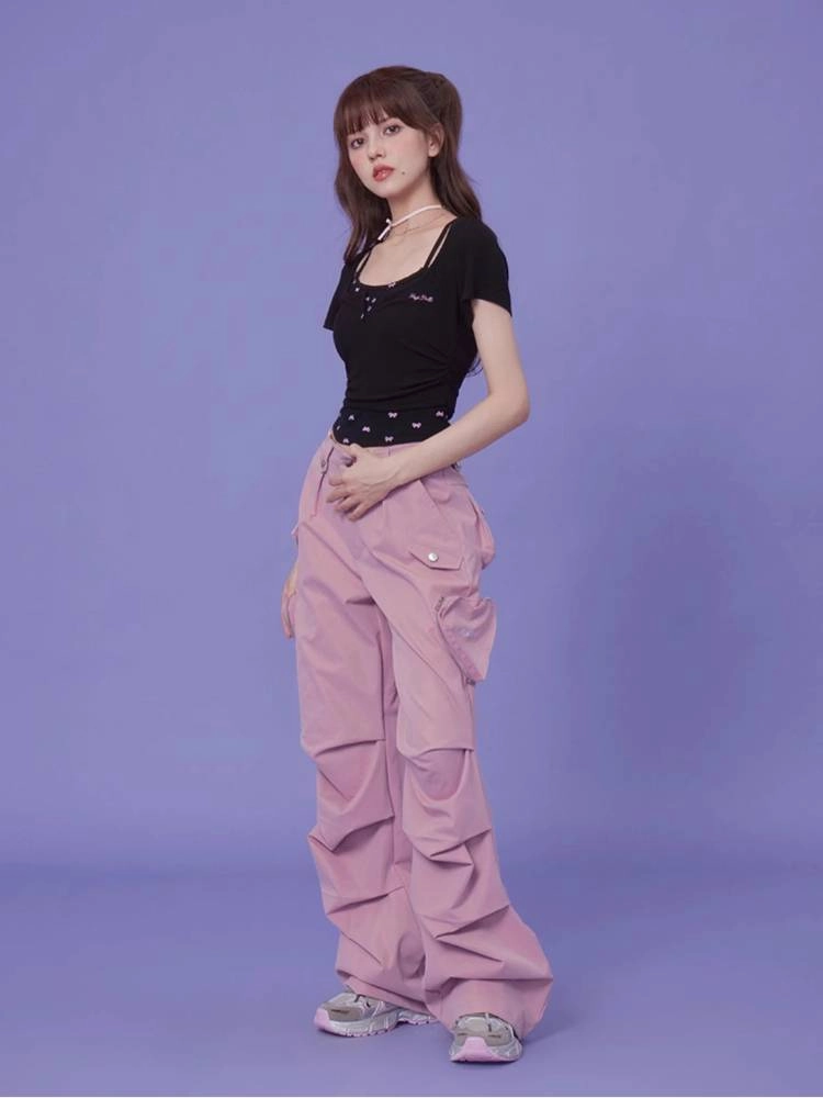 Fake two-piece t-shirts【s0000008895】