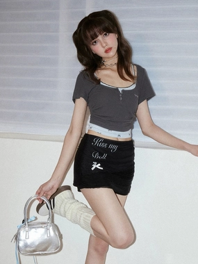 Fake two-piece t-shirts【s0000008895】