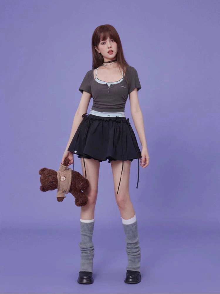 Fake two-piece t-shirts【s0000008895】