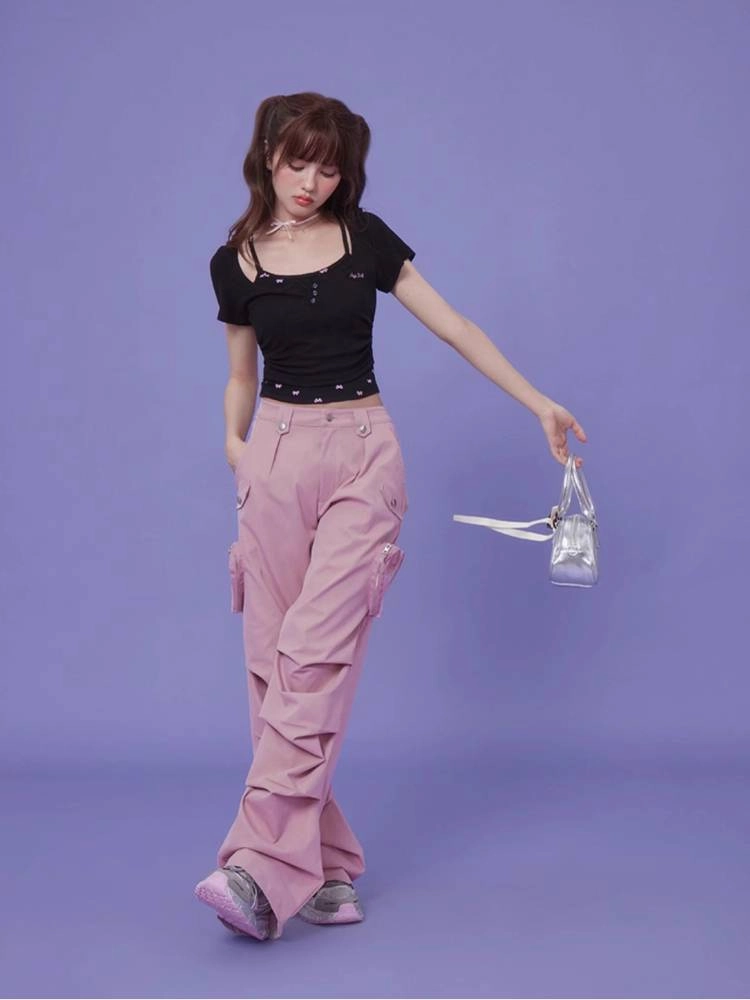 Fake two-piece t-shirts【s0000008895】