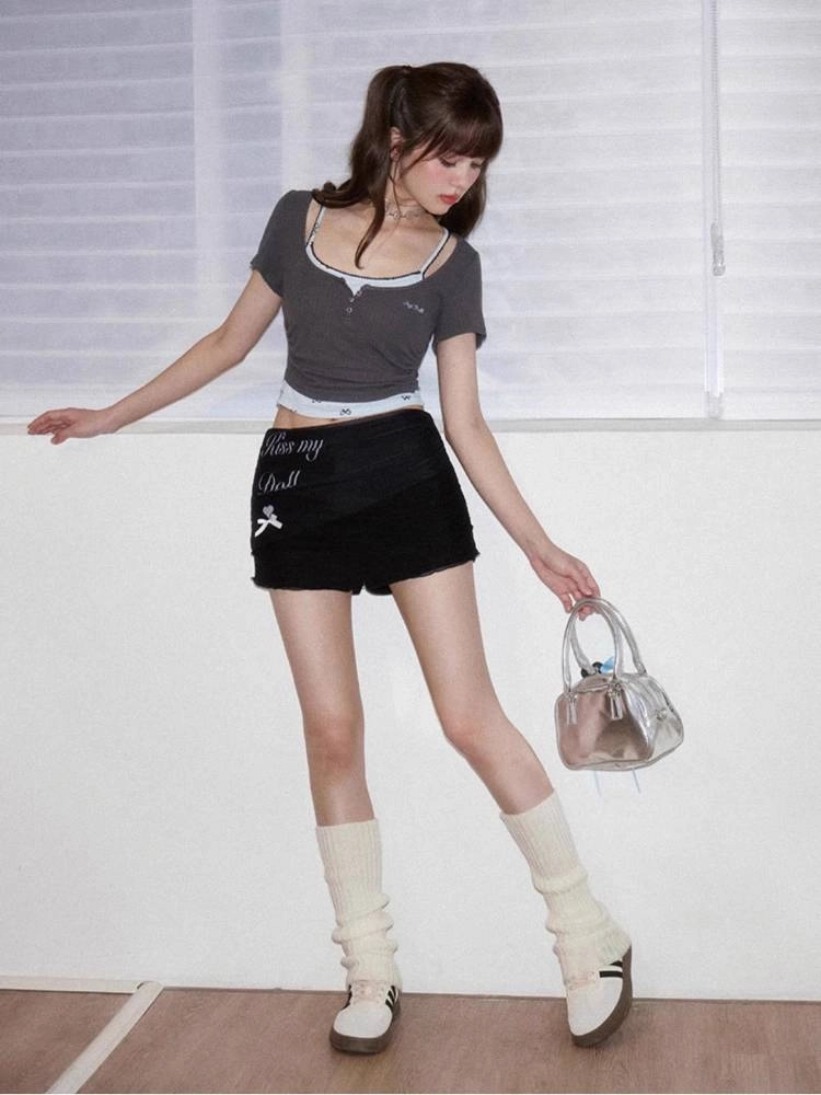 Fake two-piece t-shirts【s0000008895】