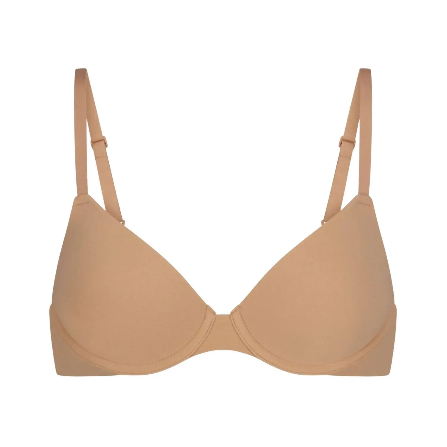 Fits Everybody T-Shirt Demi Bra In Ochre