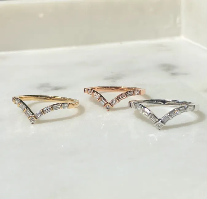 Forever Jewellery Gabriella Diamond Wishbone Ring