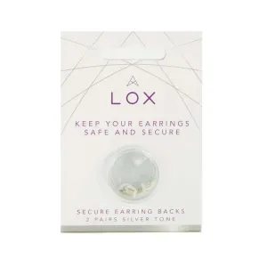 Forever Jewellery LOX  Secure Earring Backings (Pack of 2) - 3 colours