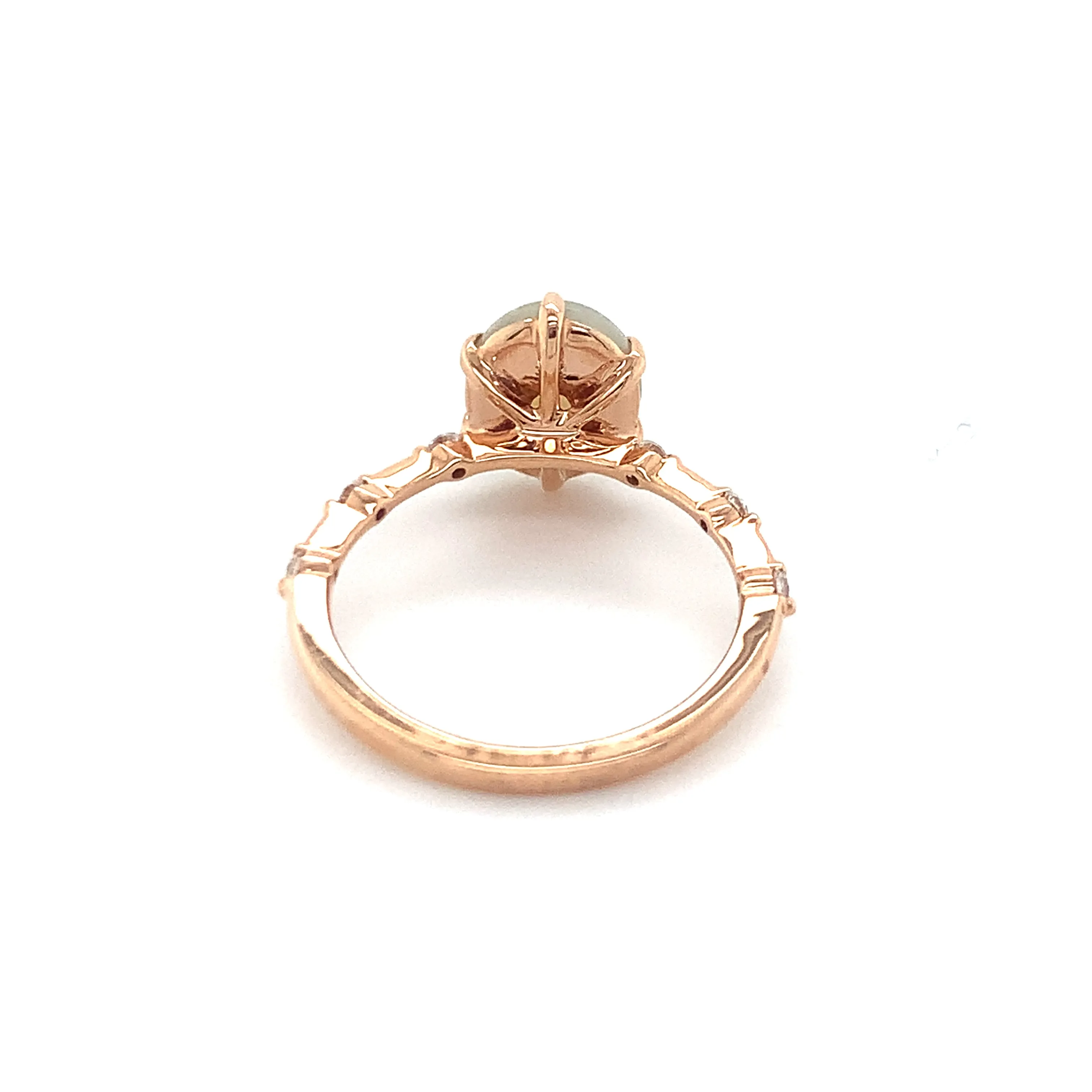 Forever Jewellery Luna Opal Rosegold Ring