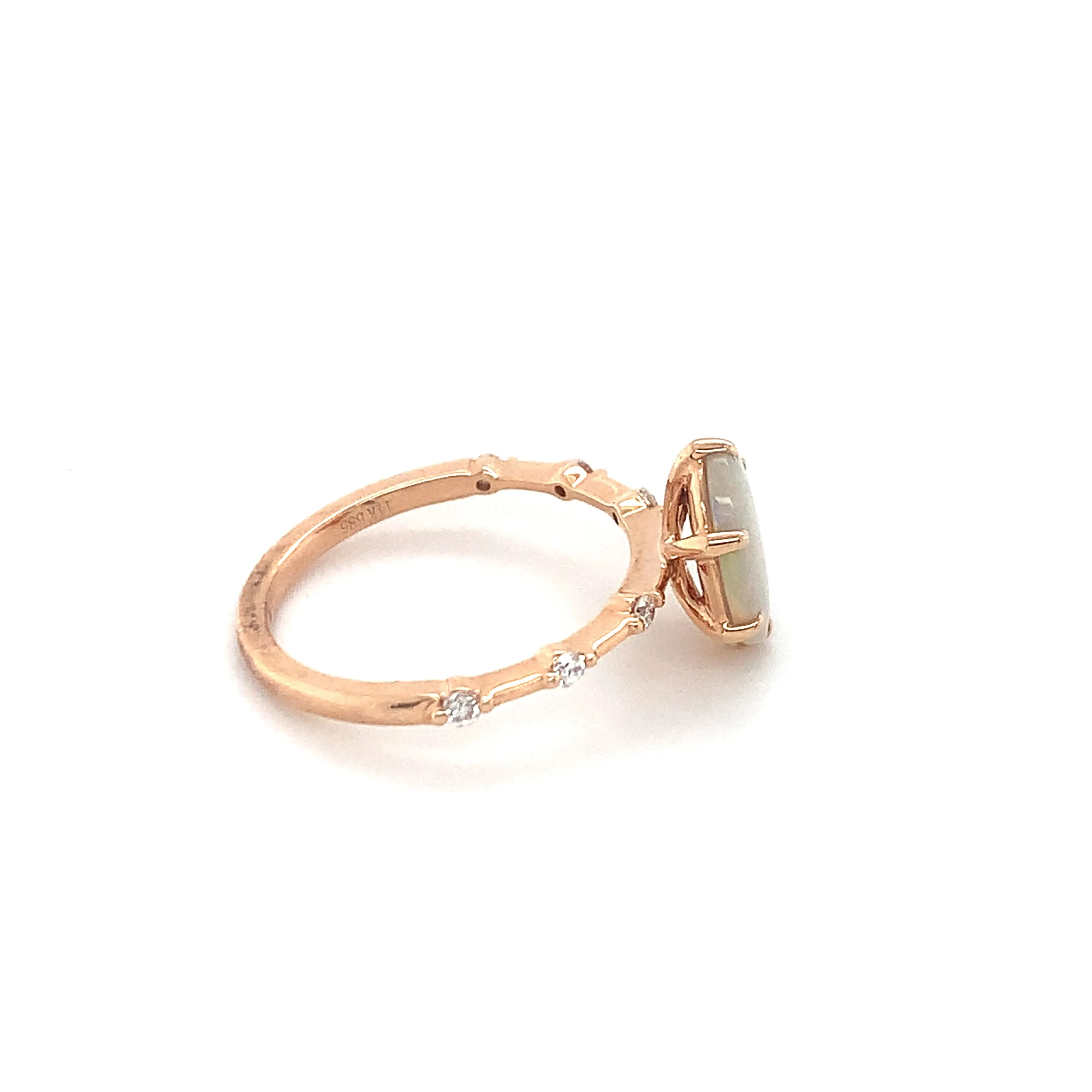 Forever Jewellery Luna Opal Rosegold Ring