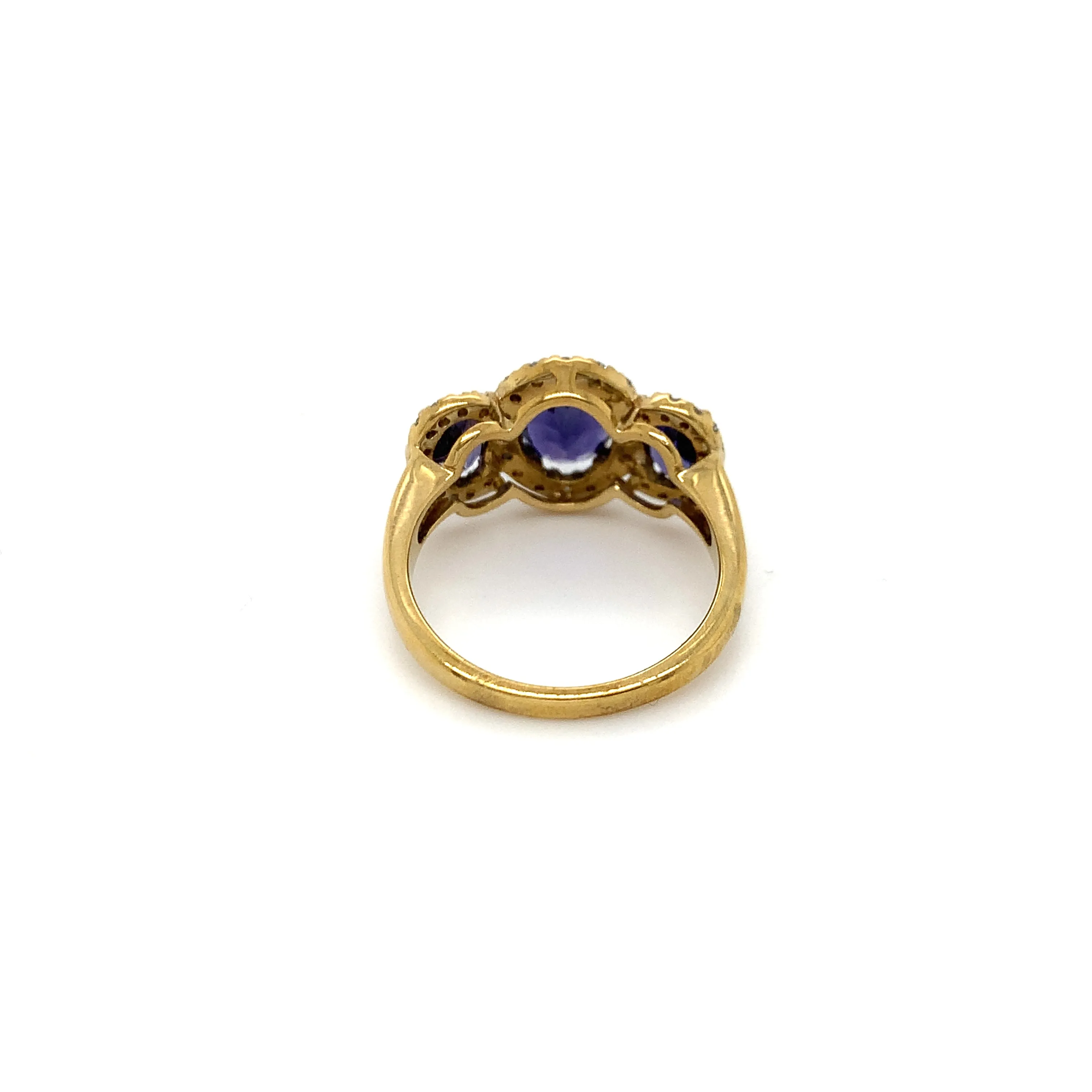 Forever Jewellery Melanie Trilogy Tanzanite Ring