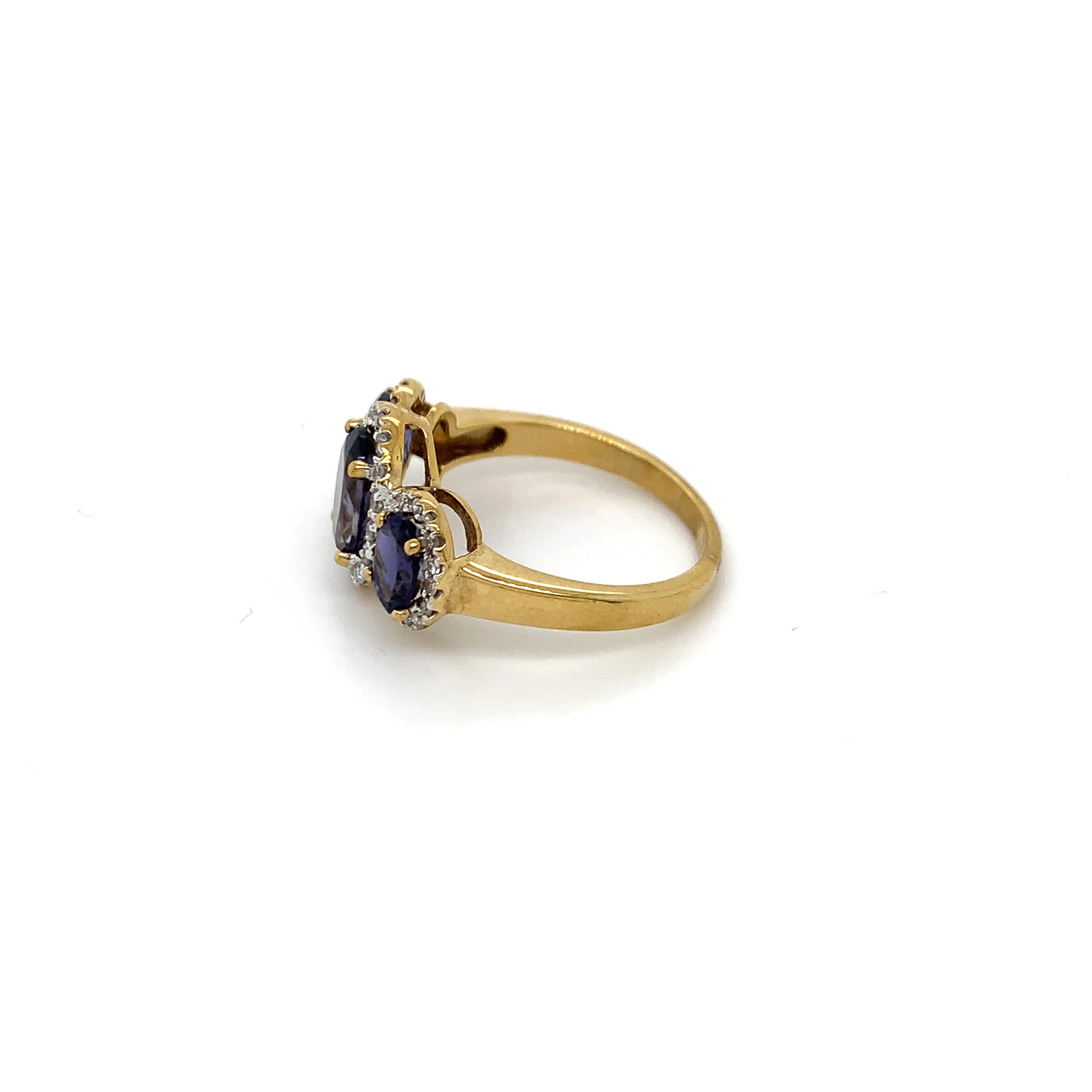 Forever Jewellery Melanie Trilogy Tanzanite Ring