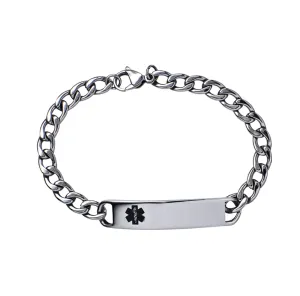 Forever Jewellery Men’s Medical ID Bracelet