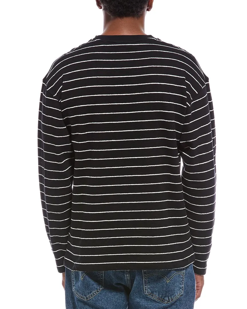 FRAME Denim Relaxed Striped T-Shirt