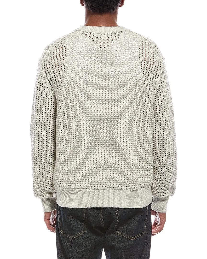 FRAME Denim Wool-Blend Crewneck Sweater