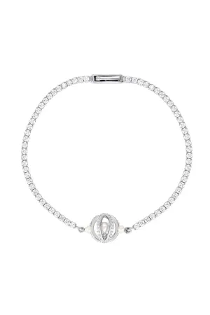 Georgini Jewellery Georgini - Majesty Freshwater Pearl Bracelet Silver