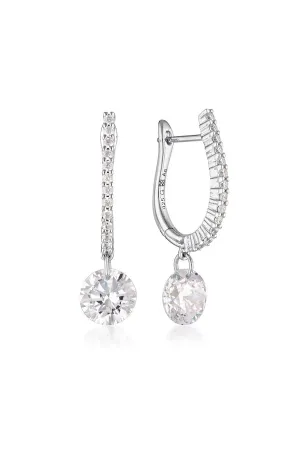 Georgini Jewellery Georgini - Mirage Mossman Earrings Silver