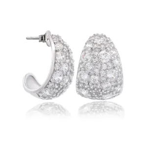 Georgini Jewellery Georgini - Rose Bay Earrings Silver